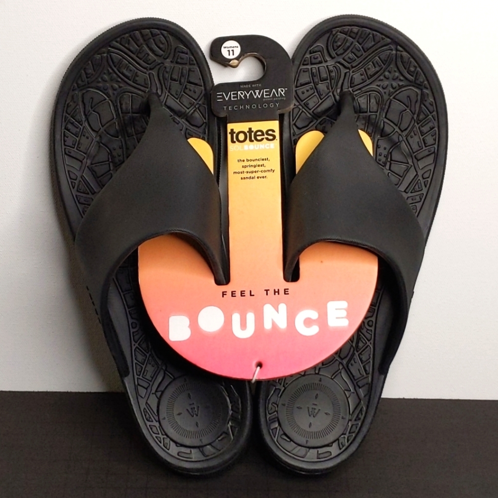 EvoSole Everywear Sandals Women's 11 Bounce Lightweight Waterproof Packable